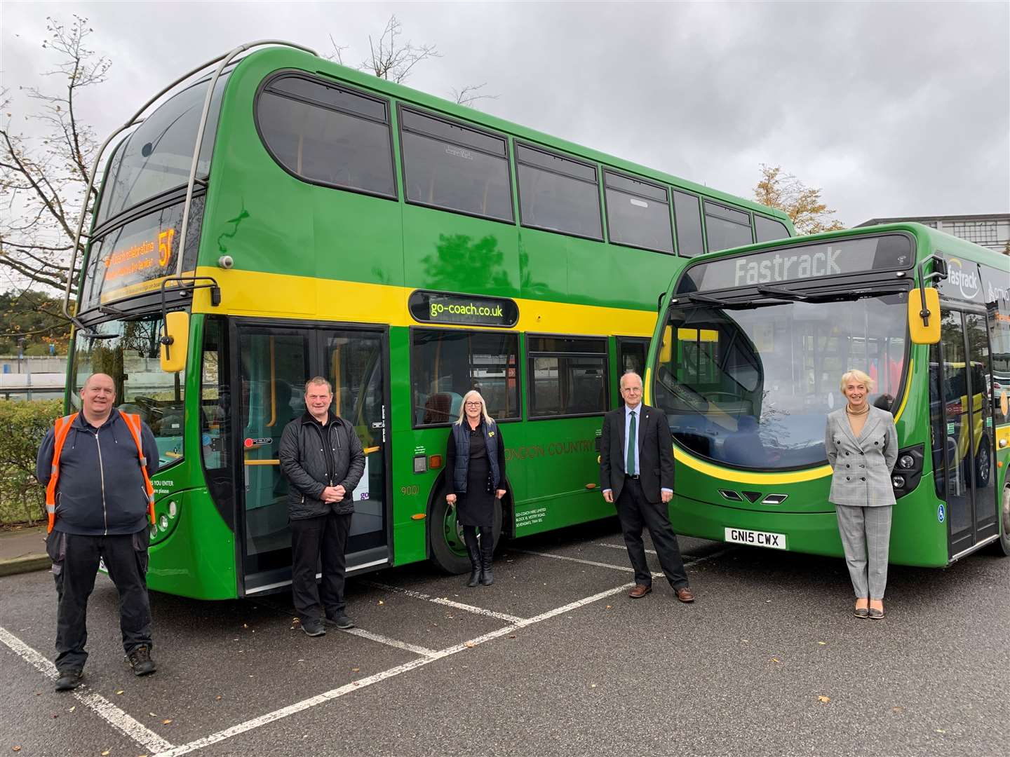 Kent County Council partners with Arriva and Go-coach to re-launch iconic  London Country bus green livery