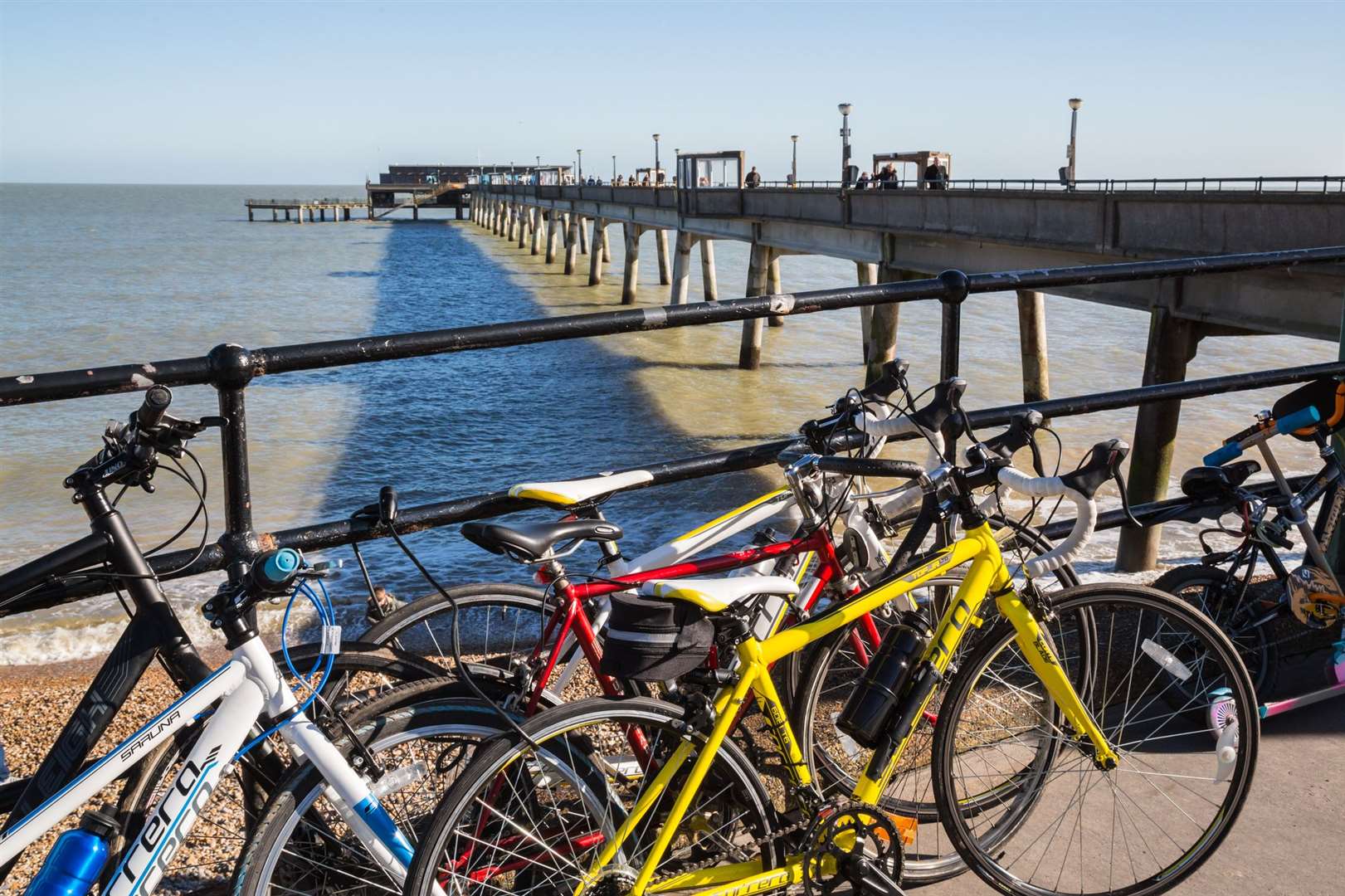 Ride out to Deal and its pier