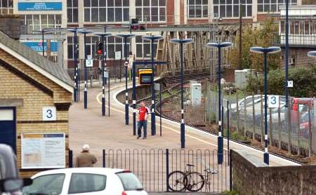 The development of Maidstone East station has been put on hold