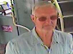 Officers have released an image of a man they want to speak to following the "suspicious incident".