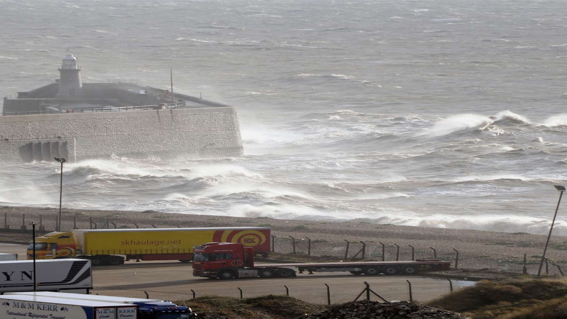 Strong gales are set to hit Kent, in particular along coastal areas. Stock image