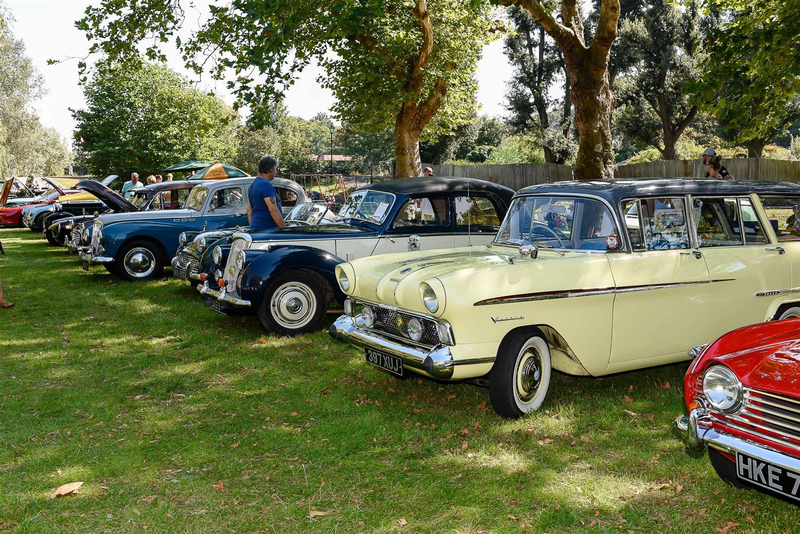 A previous Classic cars show in Sandwich - this time it will be on the Guildhall square.Picture: Alan Langley