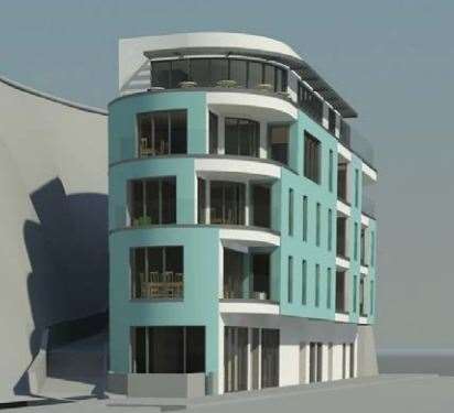 How the development could look at Western Undercliff in Ramsgate. Picture: Hume Planning/Western Undercliff Ltd