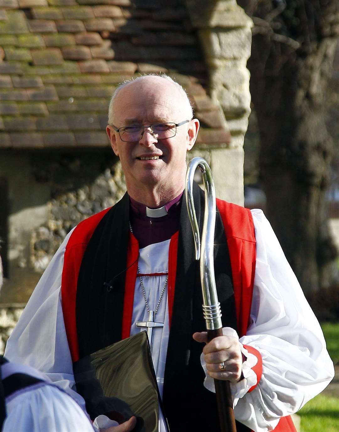 Outgoing Bishop of Rochester Rt Rev James Langstaff