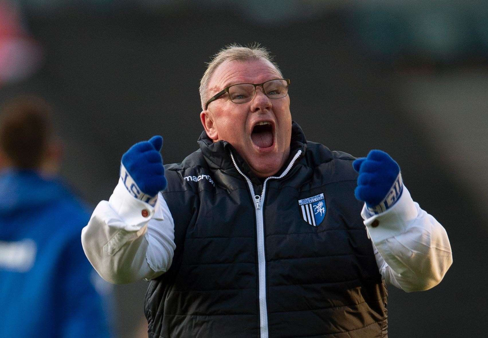 Gillingham manager Steve Evans is missing this kind of reaction