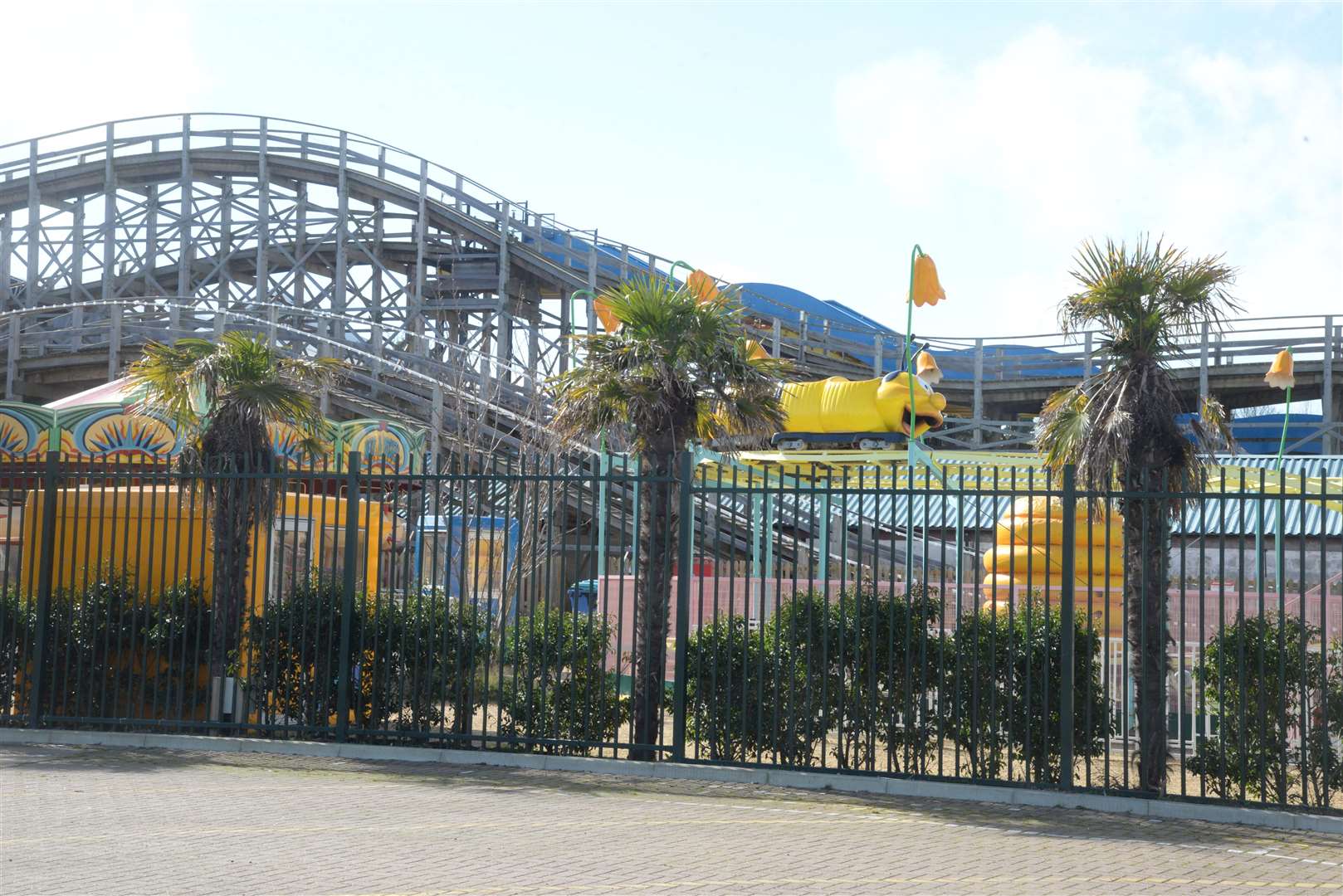Margate's Dreamland amusement park is closed due to Covid-19. Picture: Chris Davey
