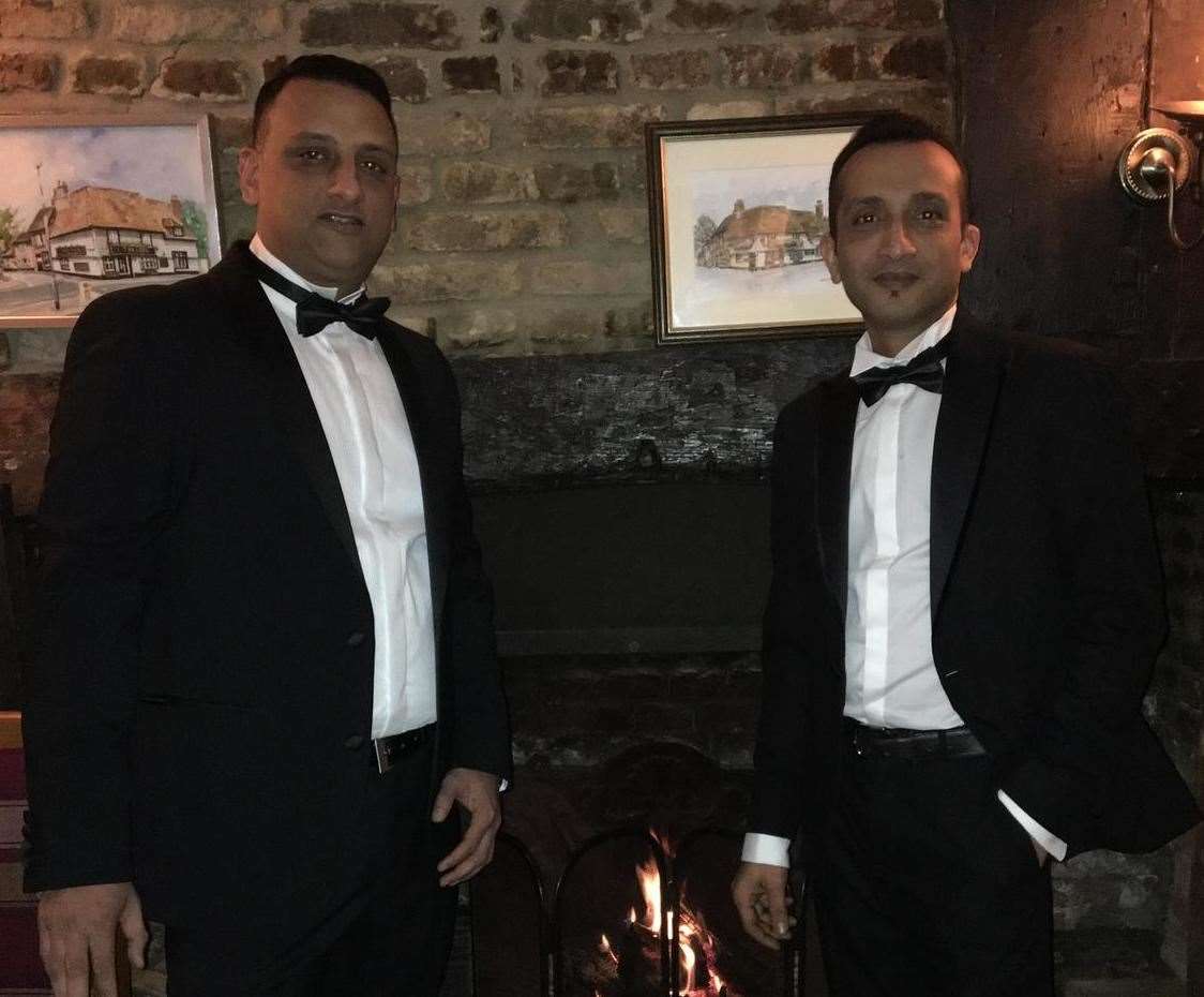 Owners Rahul Pancholi and Saurav Chakraborty