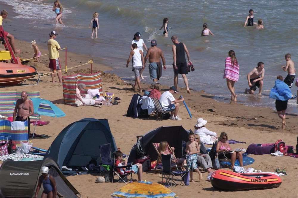 Sunseekers are set to flock to Kent's beaches