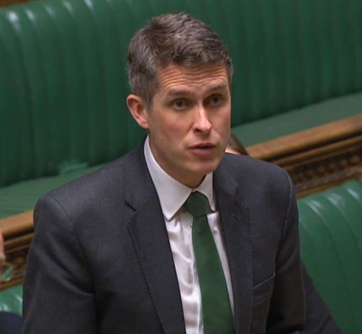 Education secretary Gavin Williamson says GCSE results will issue teacher-assessed grades and not those moderated by Ofqual