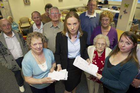 Tracey Crouch visits Age Concern