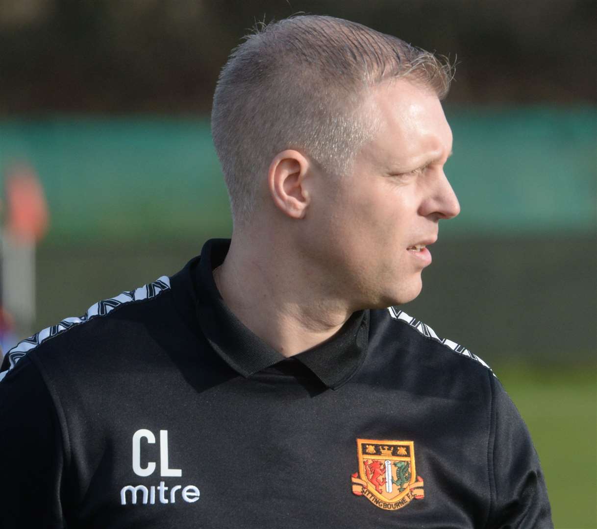 Sittingbourne manager Chris Lynch Picture: Chris Davey