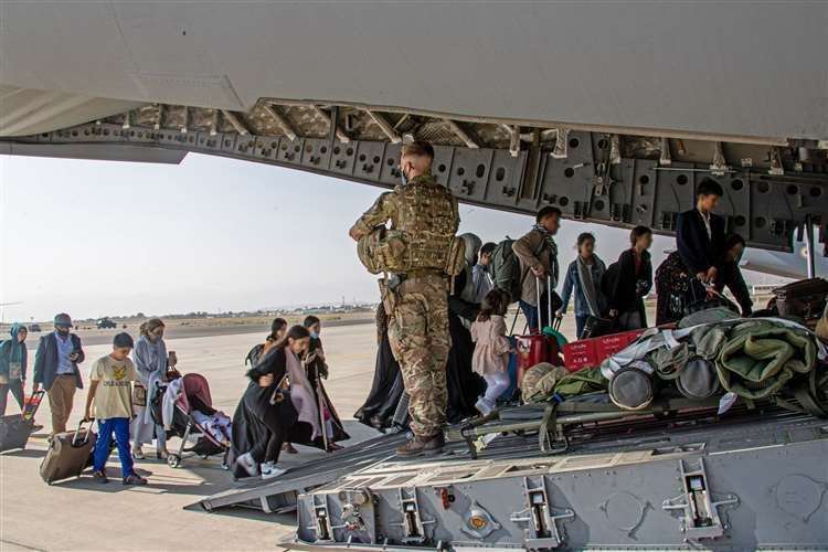 Ashford is among the councils offering to take in refugees from Afghanistan feeling the Taliban. Picture: UK MOD
