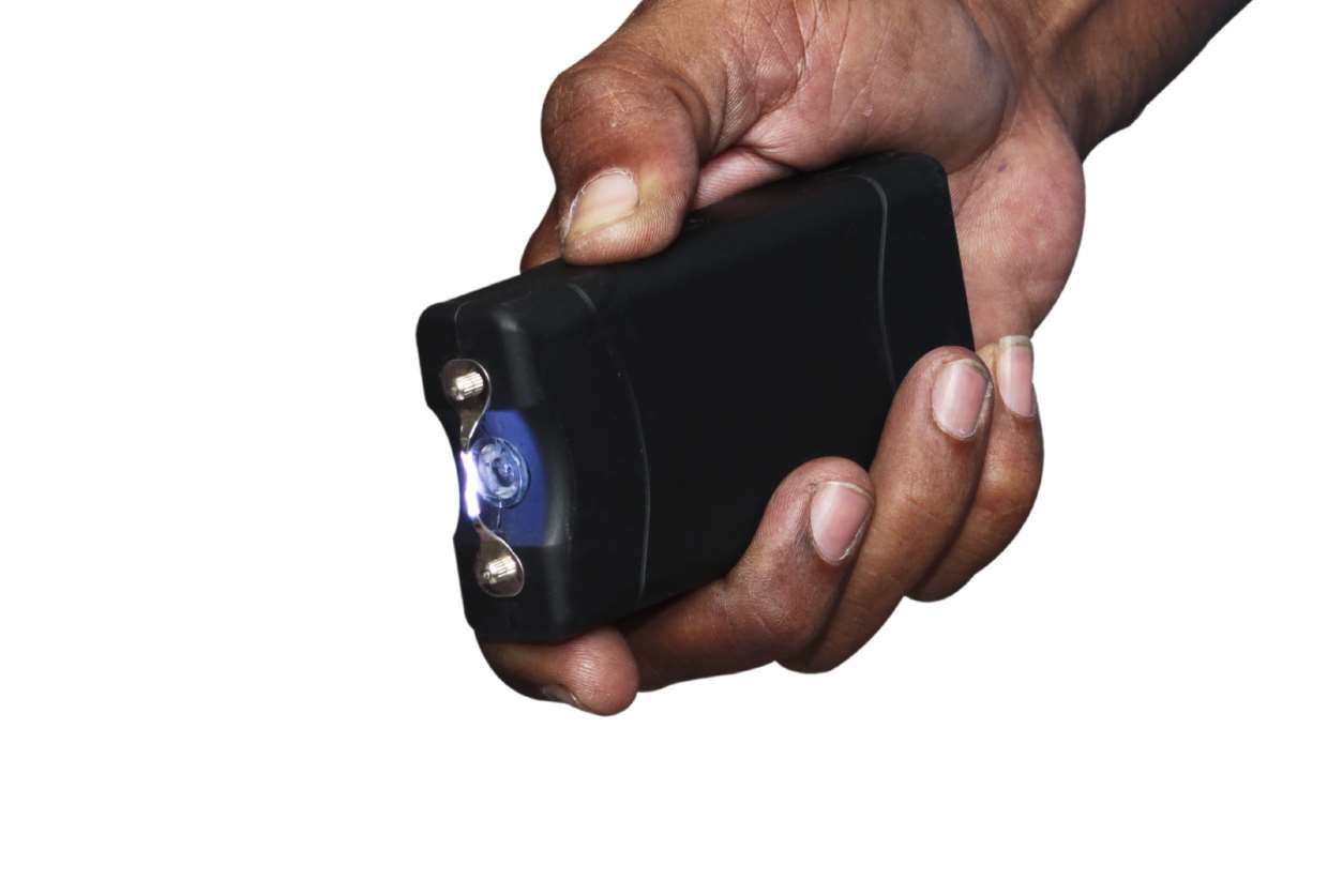 Grix was found with a taser. Stock image.