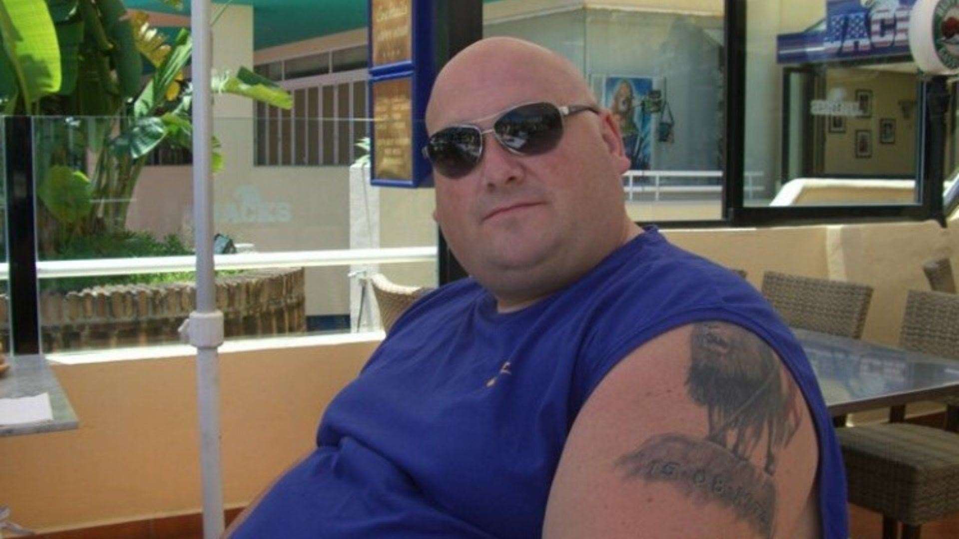 Carl weighed 33 stone eight years ago