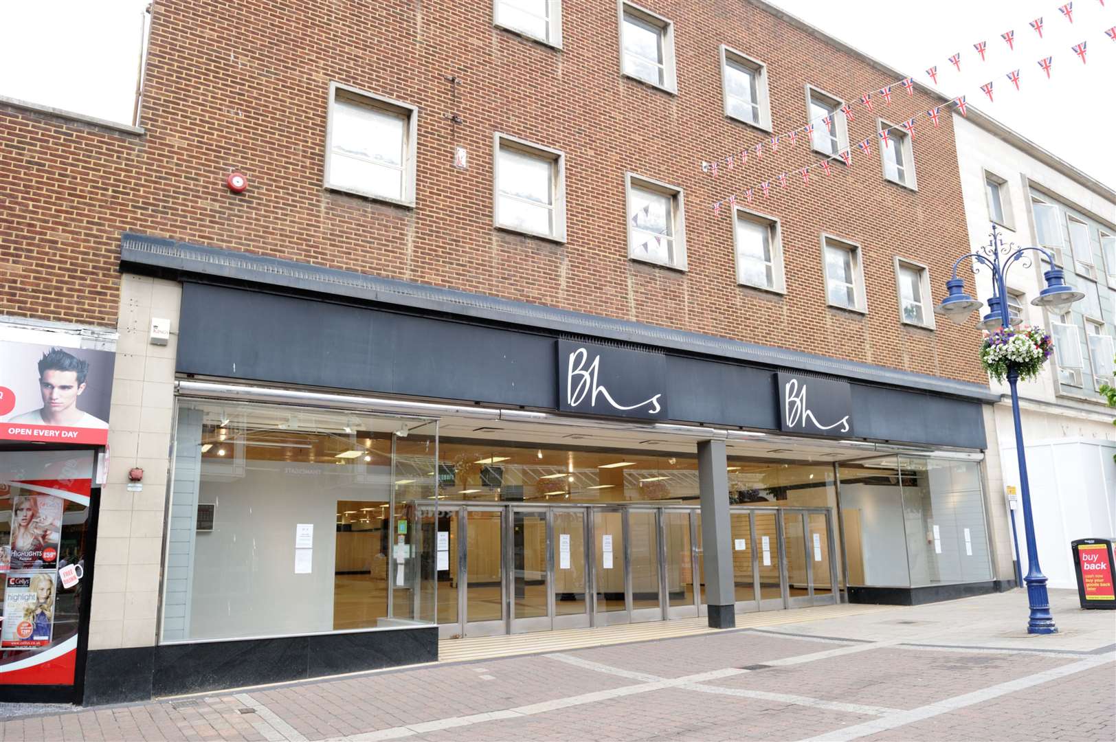 The pair have bought a unit at the back of the former BHS. Picture: Simon Hildrew