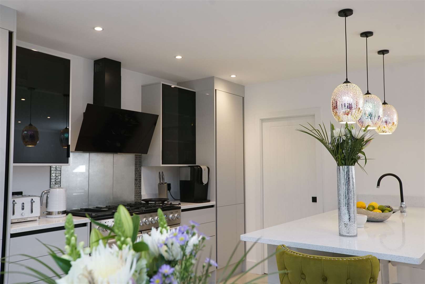Entertaining space was a key part of Steven and Shelley's brief and they fell in love with Julian's design for their home. Picture: BBC/Remarkable TV