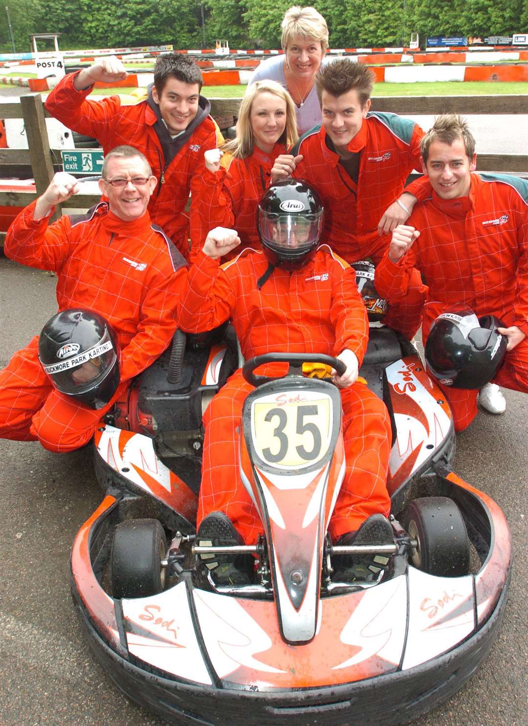 Competitors enjoyed the 2006 'Drive of Your Life' charity event