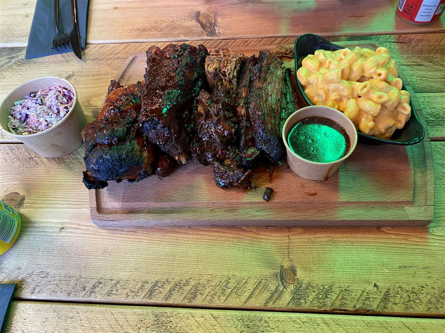 Smoke & Co's meat platter for two