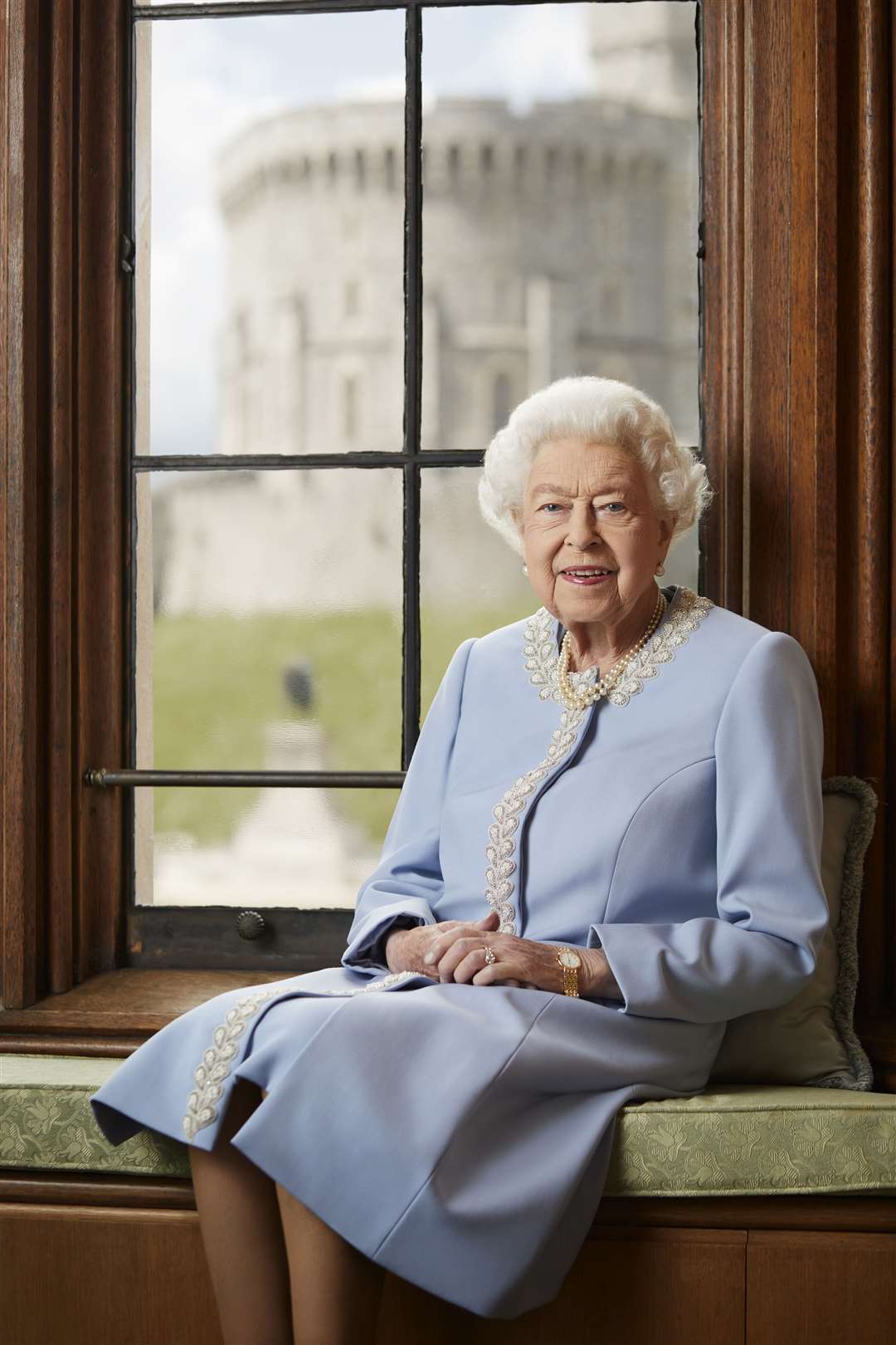 The Queen in her private apartments (Royal Household/Ranald Mackechnie/PA)