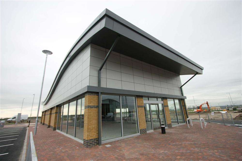 The KFC building at the Neats Court development in Queenborough