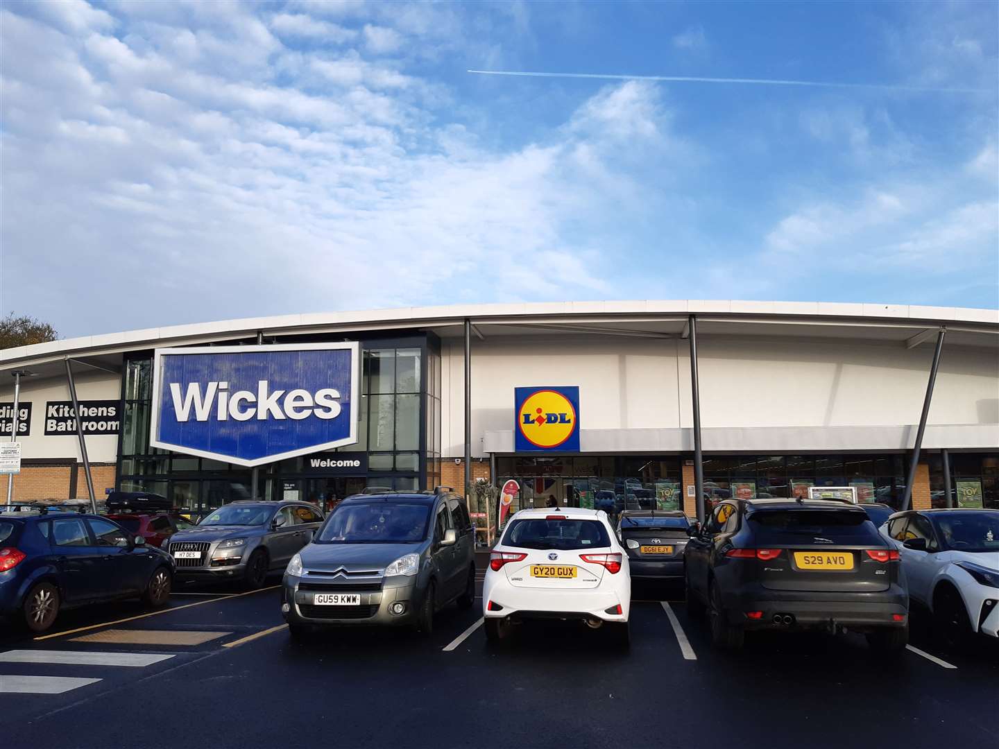 Warner took items from the Wickes store in Maidstone