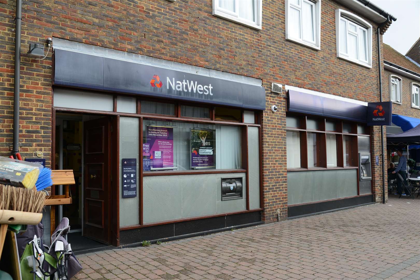 NatWest bank, High Street, New Romney pictured when it was open in 2015. Picture: Gary Browne FM3993104