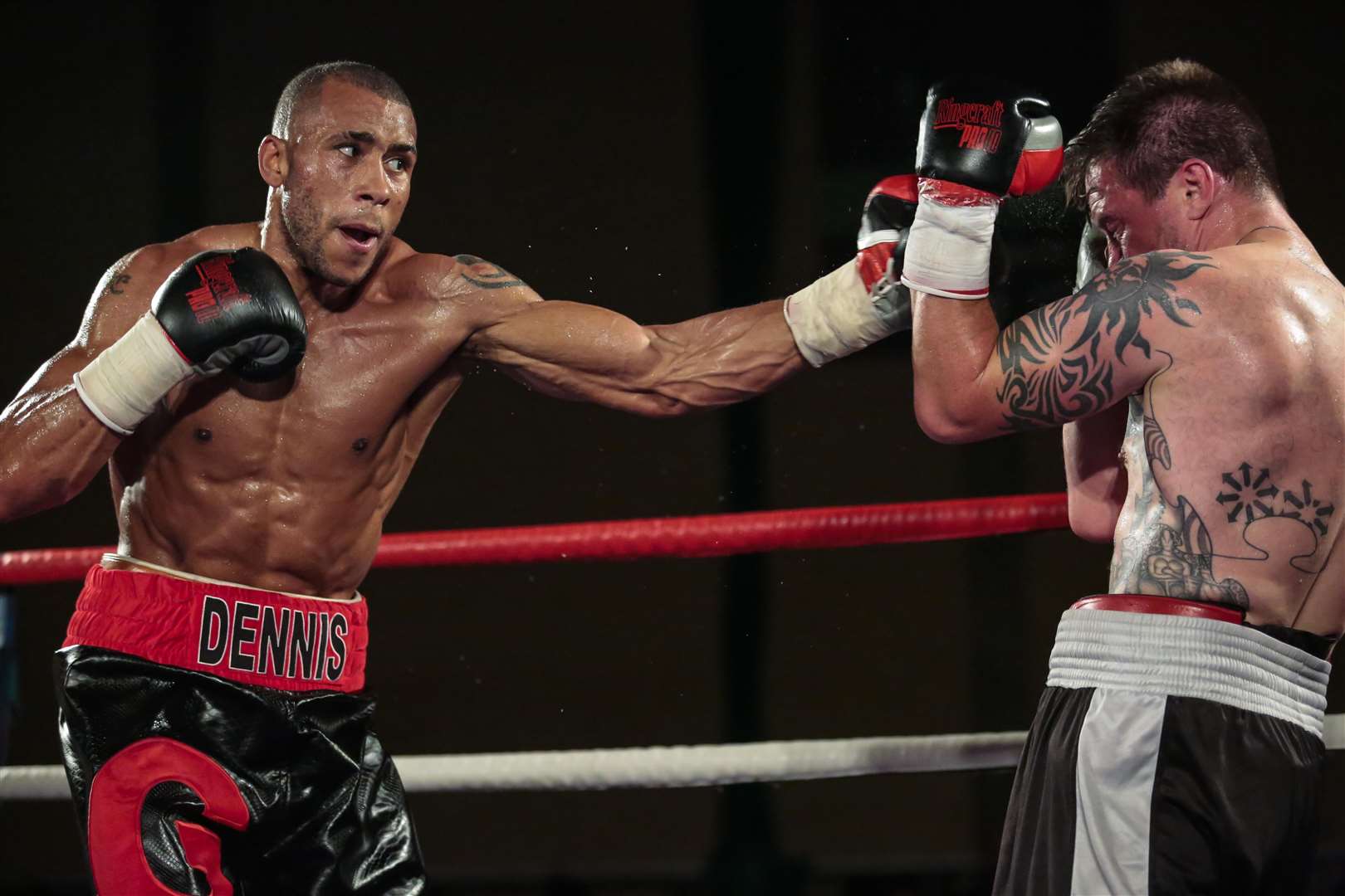Grant Dennis is eyeing a title shot Picture: Countrywide Photographic
