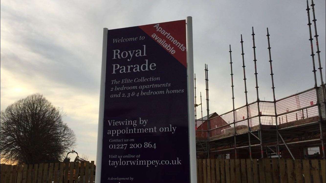 The Royal Parade development in Canterbury
