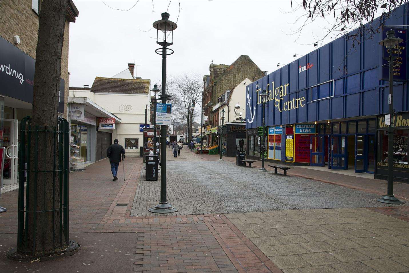 Chatham high street last year - to be the centre of Medway?