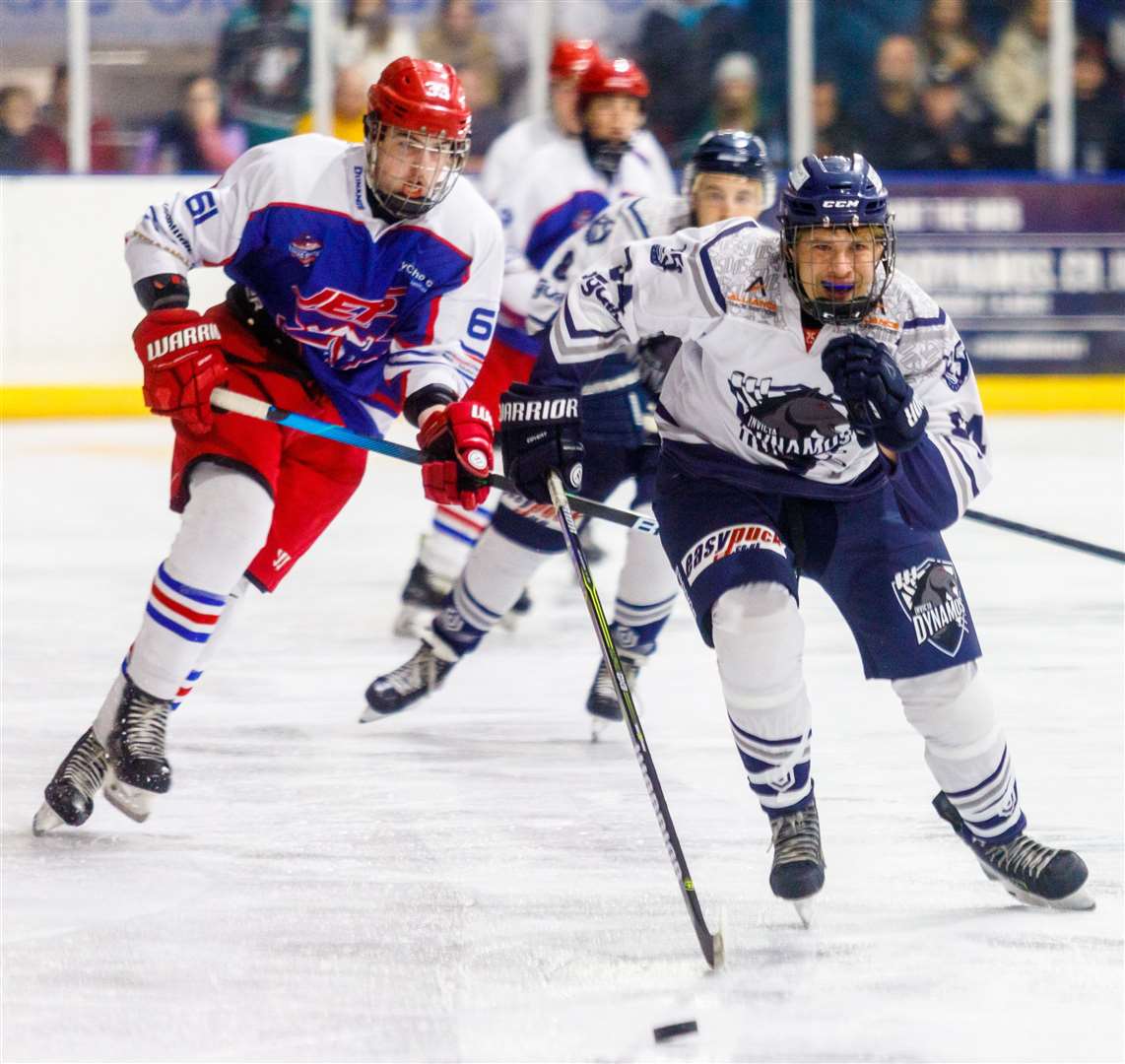 Invicta Dynamos take on Slough Jets again this weekend after a 5-2 home defeat last Sunday. Picture: David Trevallion