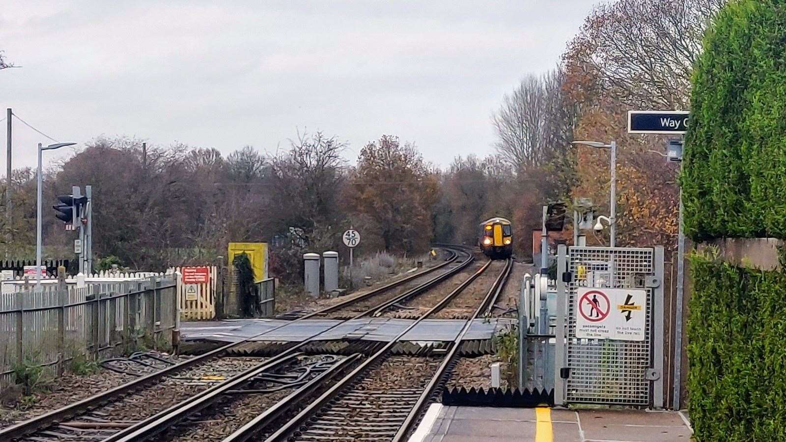 Beltring railway station near Paddock Wood