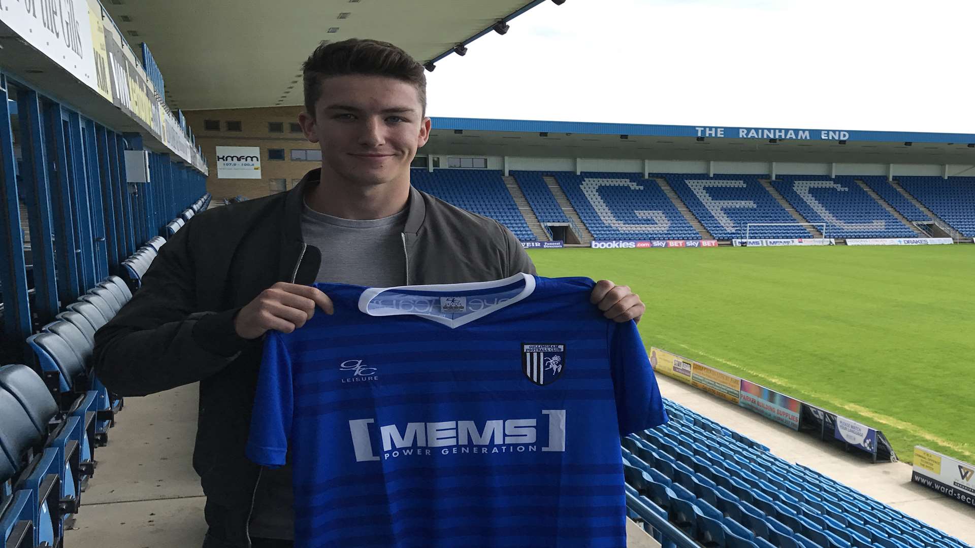 Gillingham's new signing Alex Lacey Picture: Gillingham FC