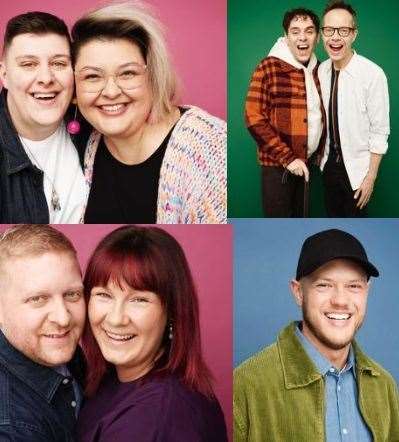 Part of the montage from the 'Faces of Fostering' campaign. Picture: Rankin/ National Fostering Group