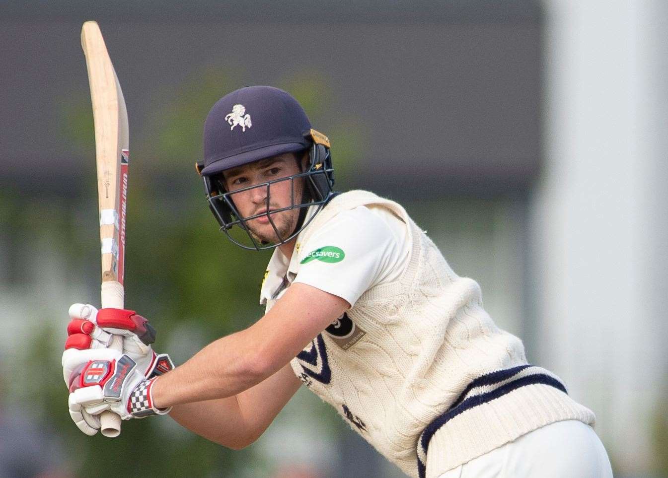 Kent's Ollie Robinson - scored a century against Northants at Canterbury. Picture: Keith Gillard