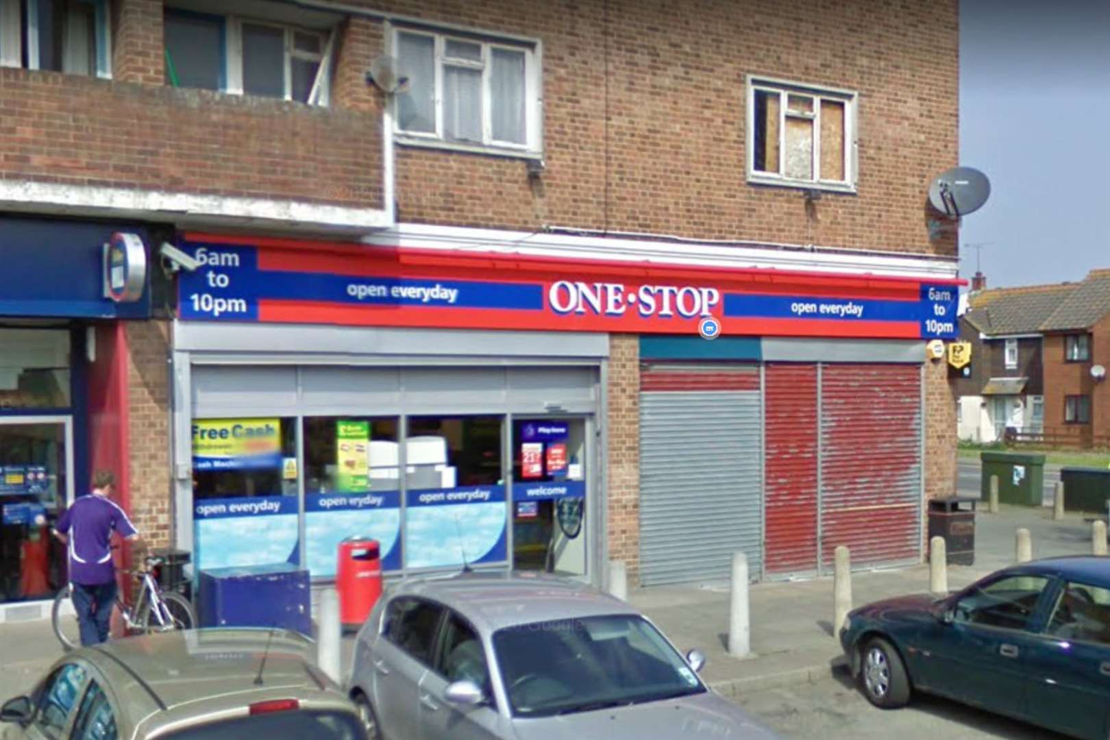 Alcohol and other items were stolen from the One Stop store. Picture: Google