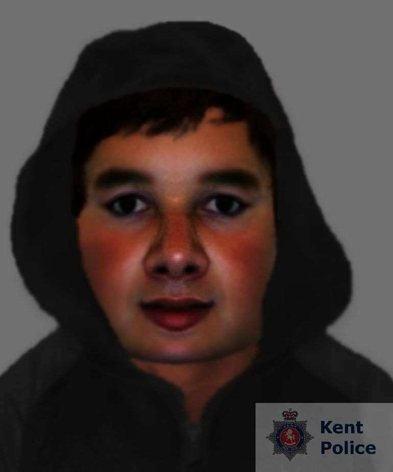 The police have released computer generated images of people they would like to speak to in connection with a robbery. Picture: Kent Police. (1219903)