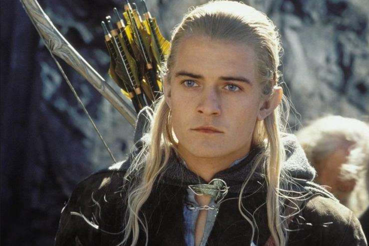 Orlando as Legolas in Lord of the Rings