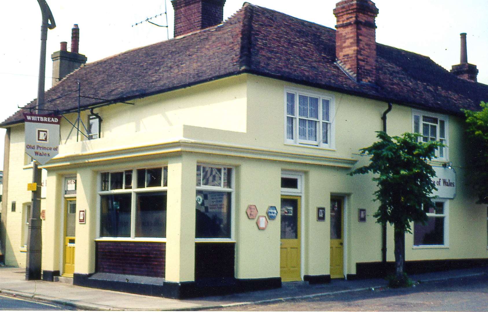 The pub photographed in 1975