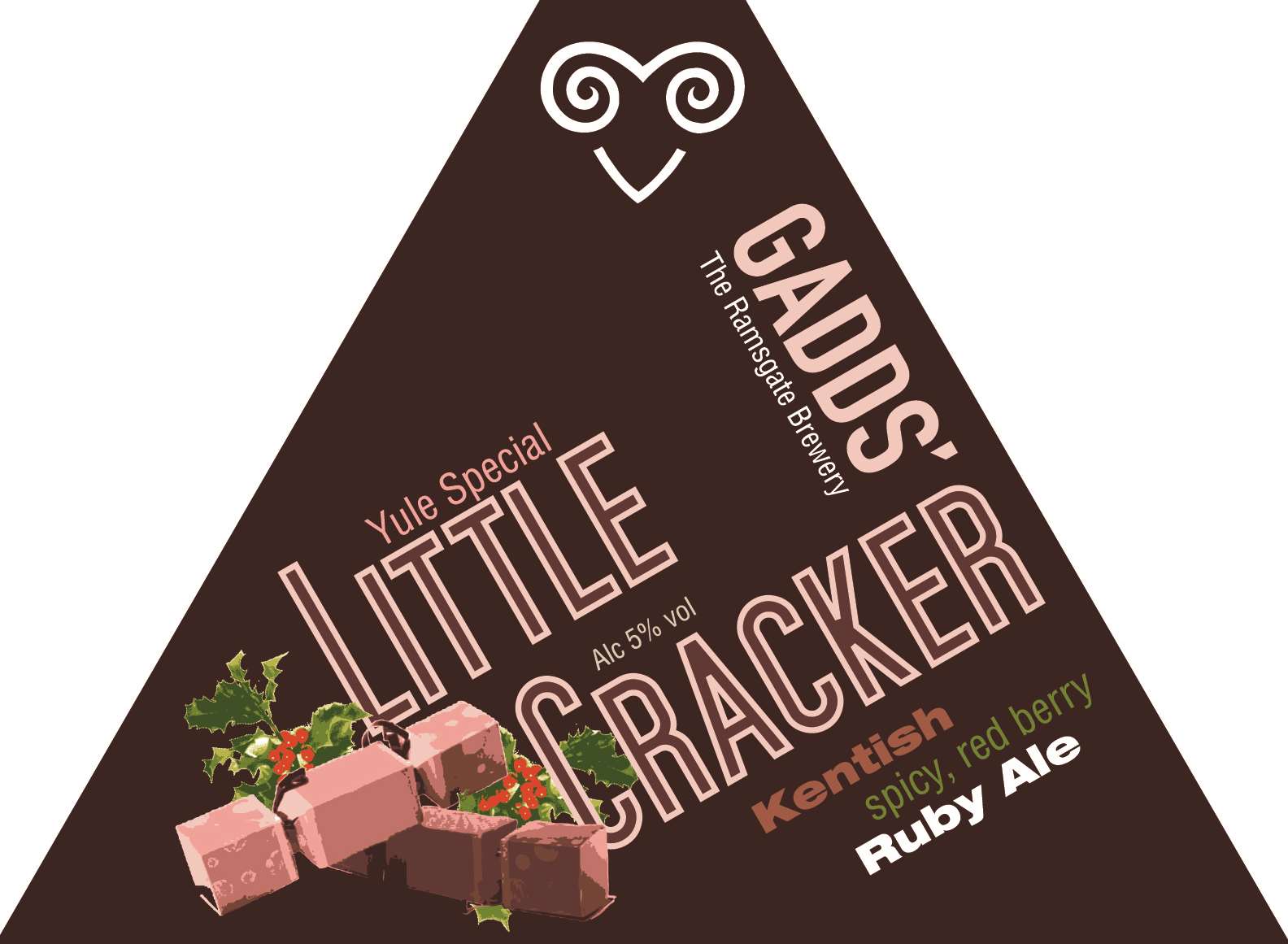 The Little Cracker is Ramsgate Brewery's Christmas special ale