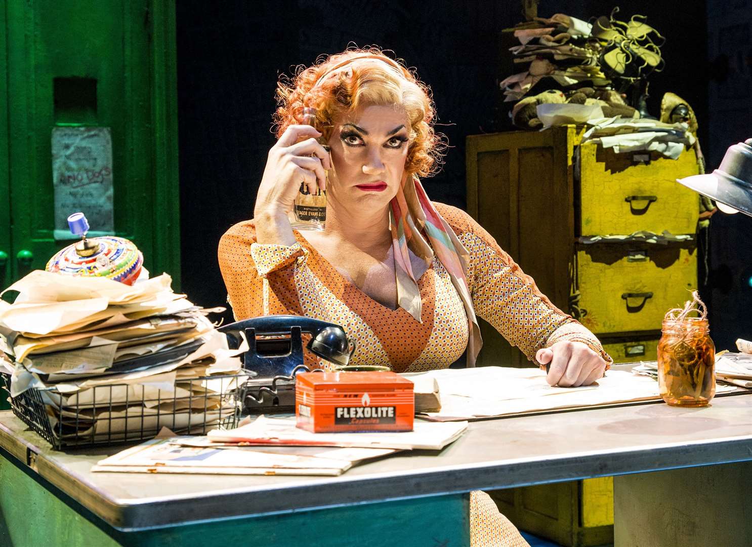 Craig Revel Horwood will reprise his role of Miss Hannigan in Annie. Picture: Paul Coltas