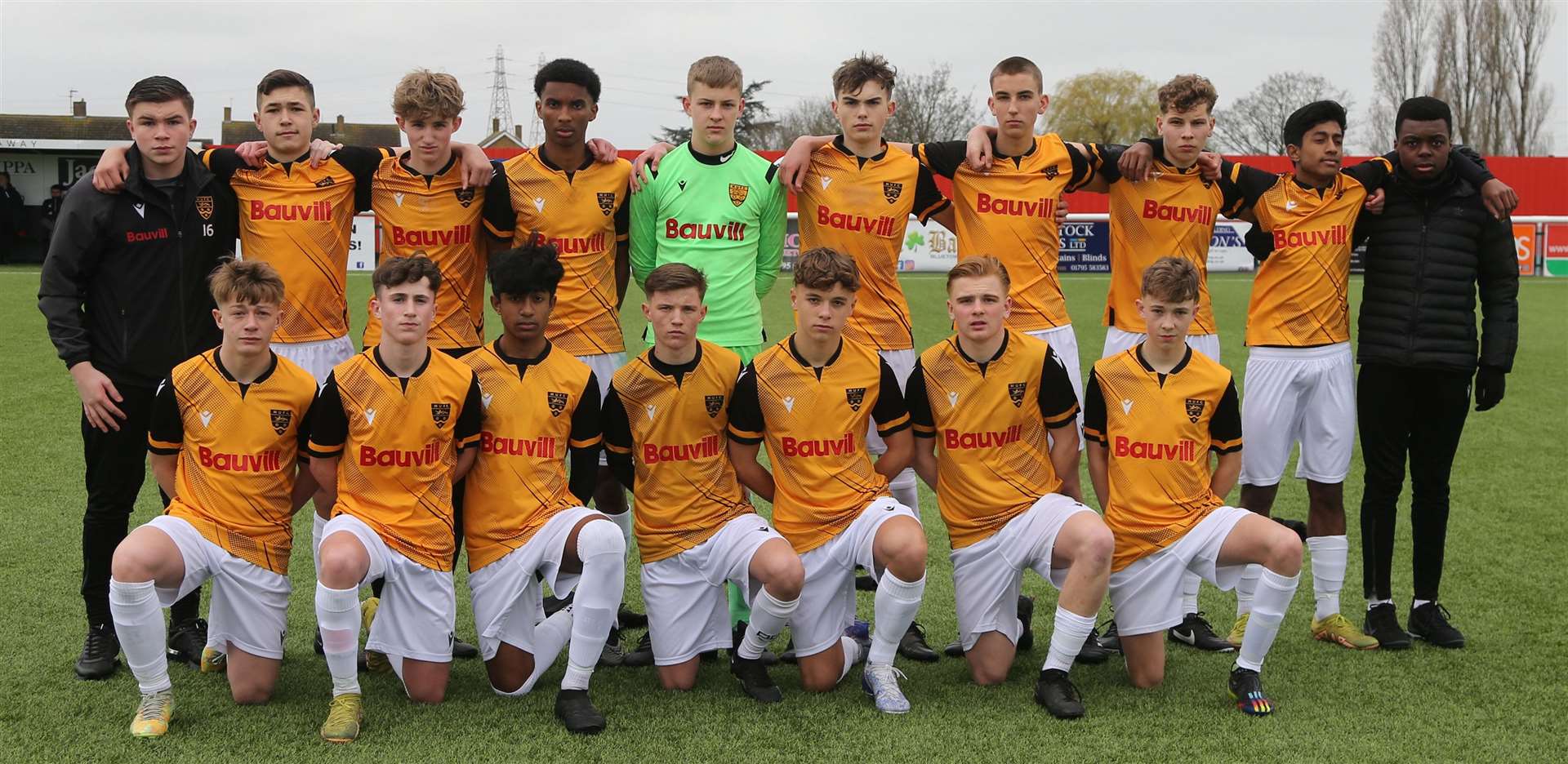 Maidstone United - beaten in the Kent Merit Under-15 Boys Cup Final. Picture: PSP Images