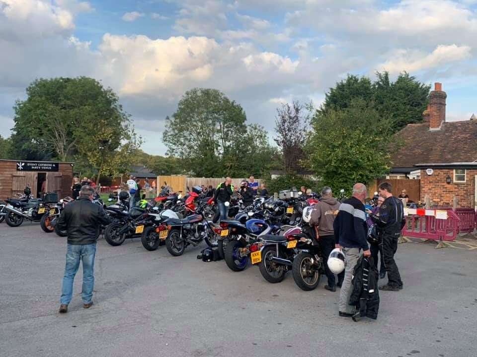 Last night's meet-up at the Bonny Cravat in Woodchurch saw more than 100 enthusiasts visit