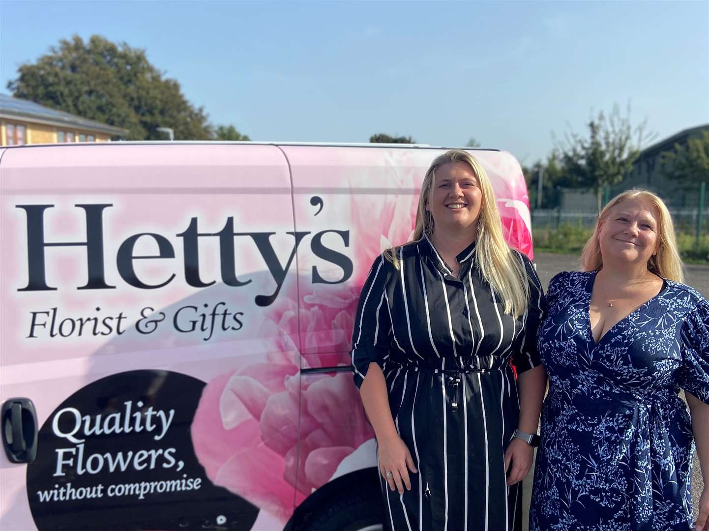 Mother-and-daughter Molly and Mandy Davis hope Hetty's Florist can be an "uplifting and positive addition to Canterbury”