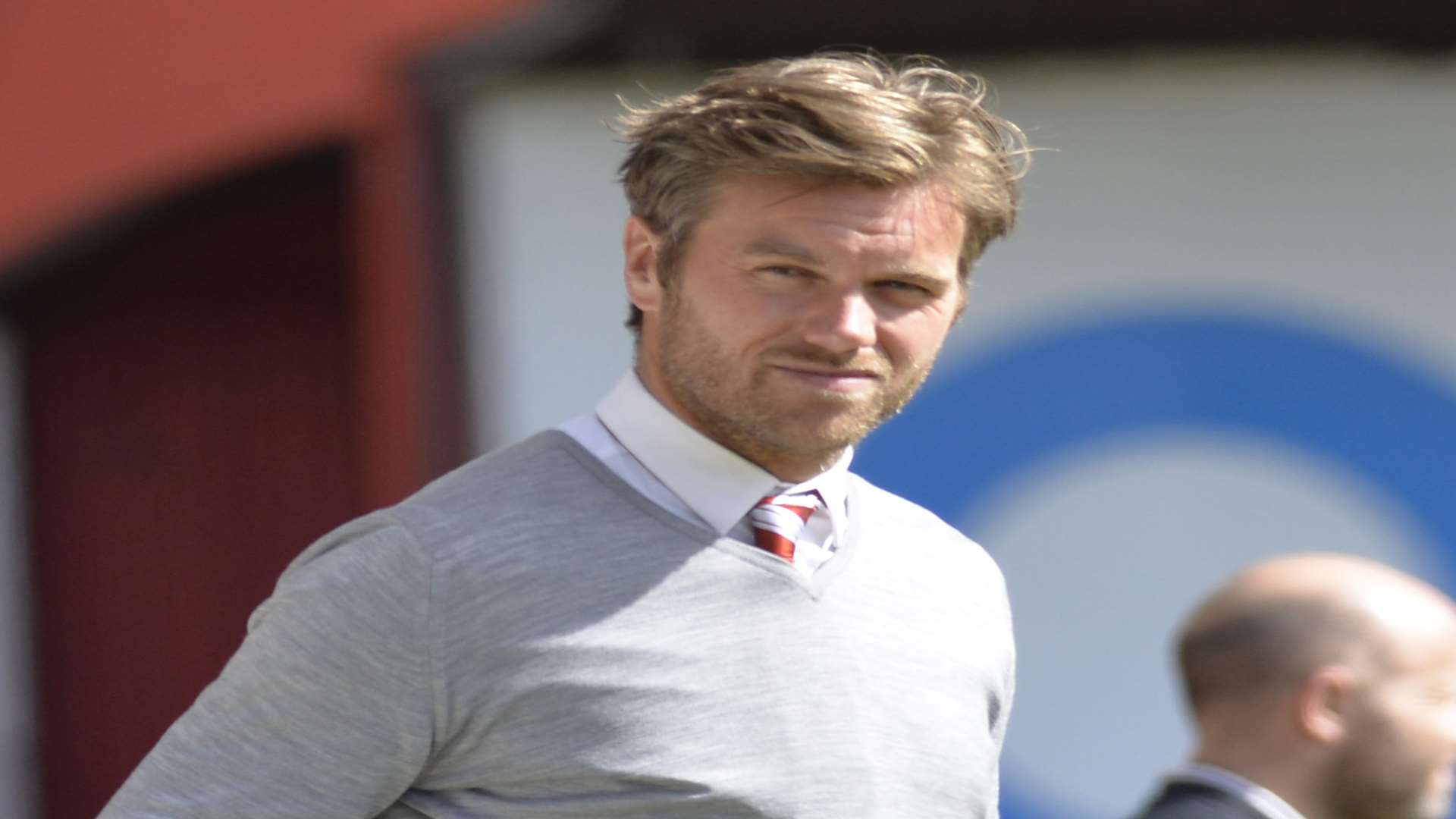 Ebbsfleet United manager Daryl McMahon Picture: Ruth Cuerden