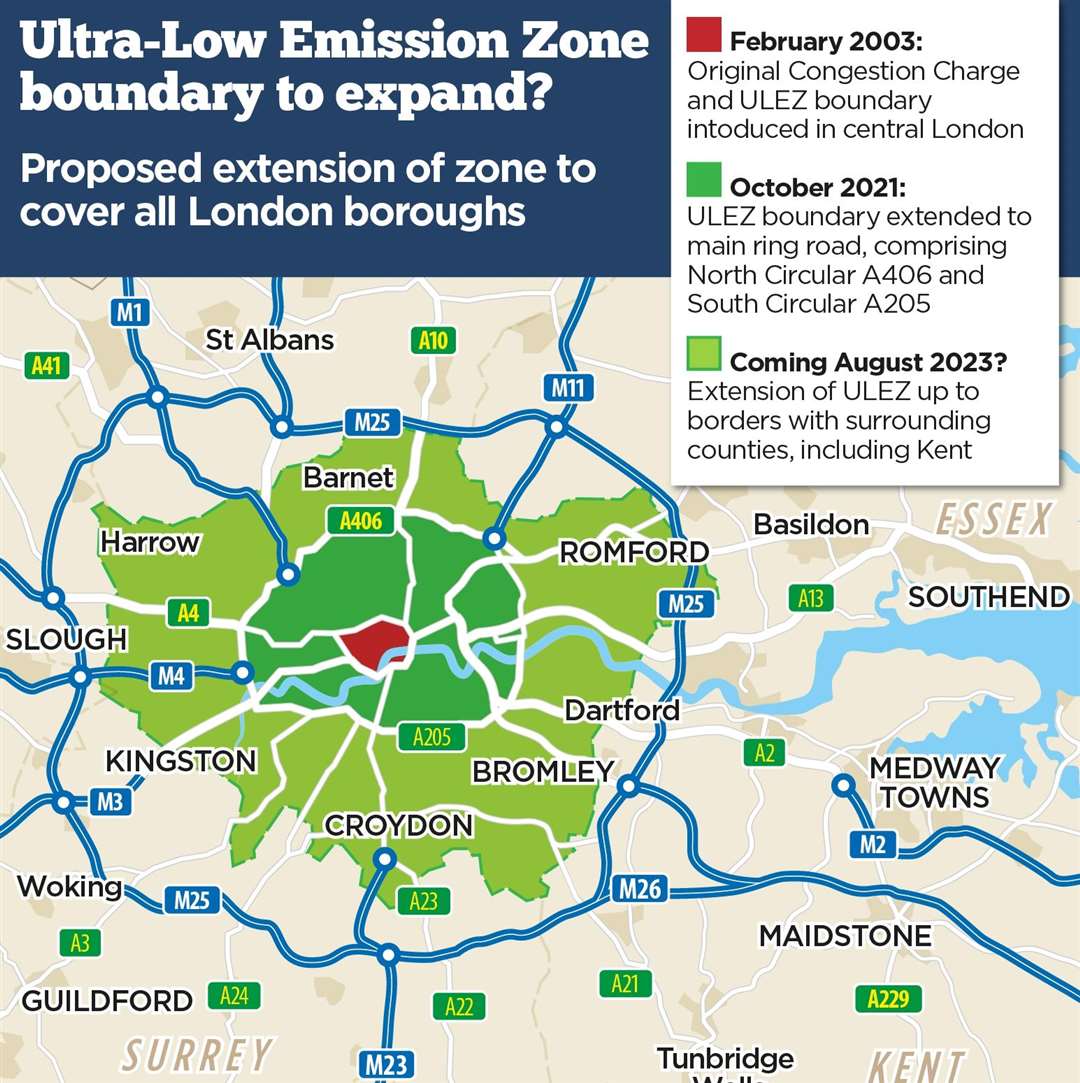 How the ULEZ is expanding