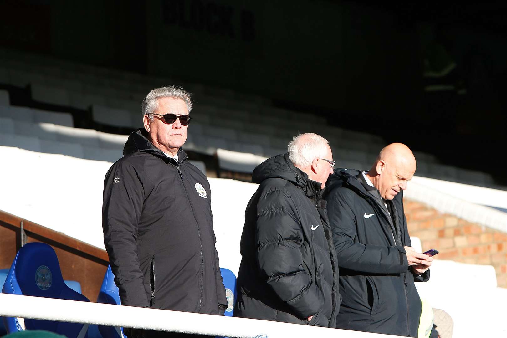 Dover chairman Jim Parmenter admits the club have run out of money Picture: Andy Jones