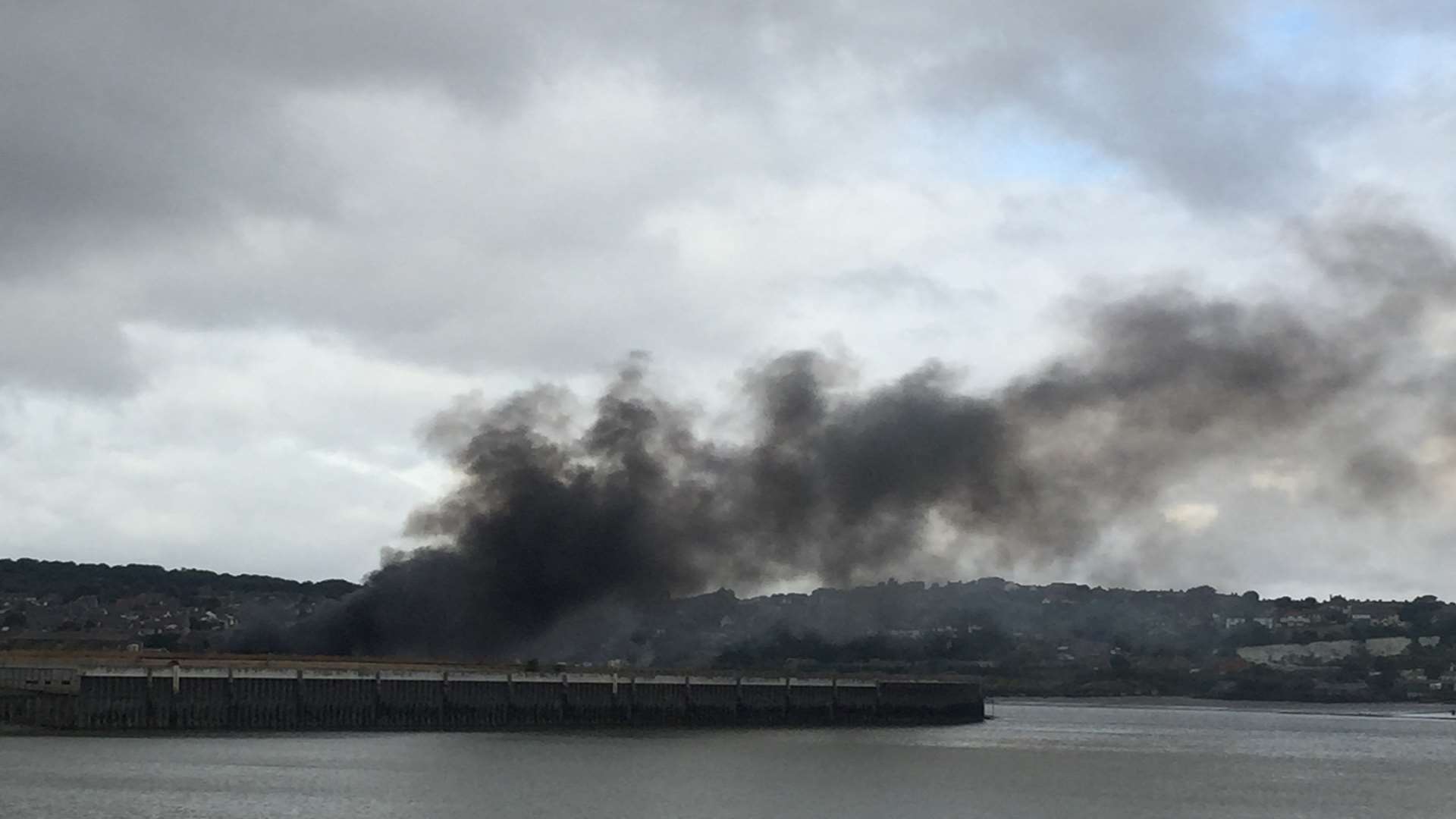 Fire at the Acorn ship yard in Rochester