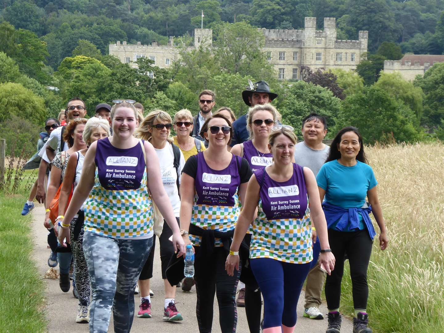 The KM Charity Walk links Mote House with Leeds Castle in Maidstone. (2389734)