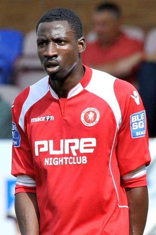 Anthony Acheampong pictured in his Welling United days