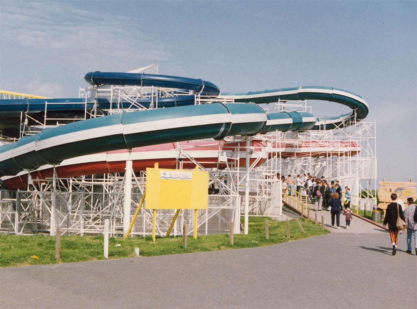 Fantasea Water Park was a popular attraction in Dartford until its closure in 1992.